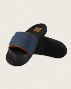 Flip Flops & Sandals|Flip Flops & Sandals>Floris van Bommel Vancity Slider Dark Denim