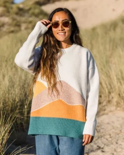 Knitwear|Women's Outlet>Passenger Vista Recycled Oversized Knitted Jumper Off White