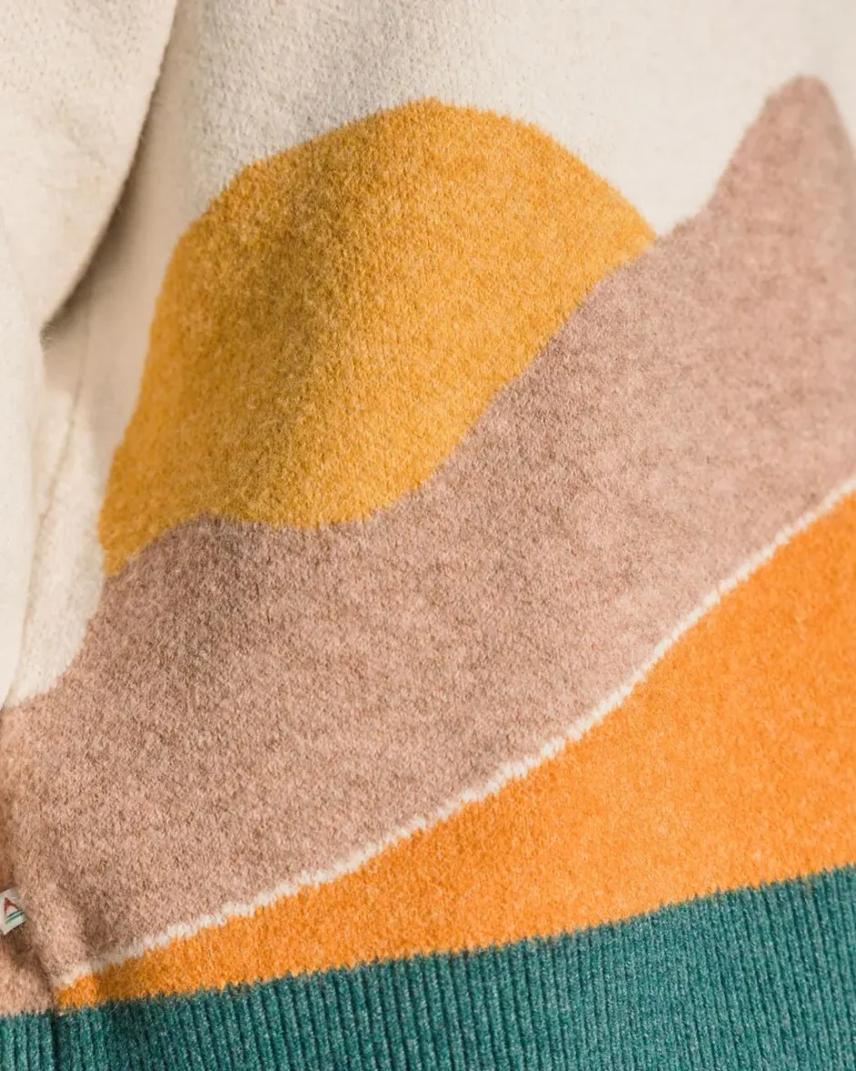 Knitwear|Women's Outlet>Passenger Vista Recycled Oversized Knitted Jumper Off White