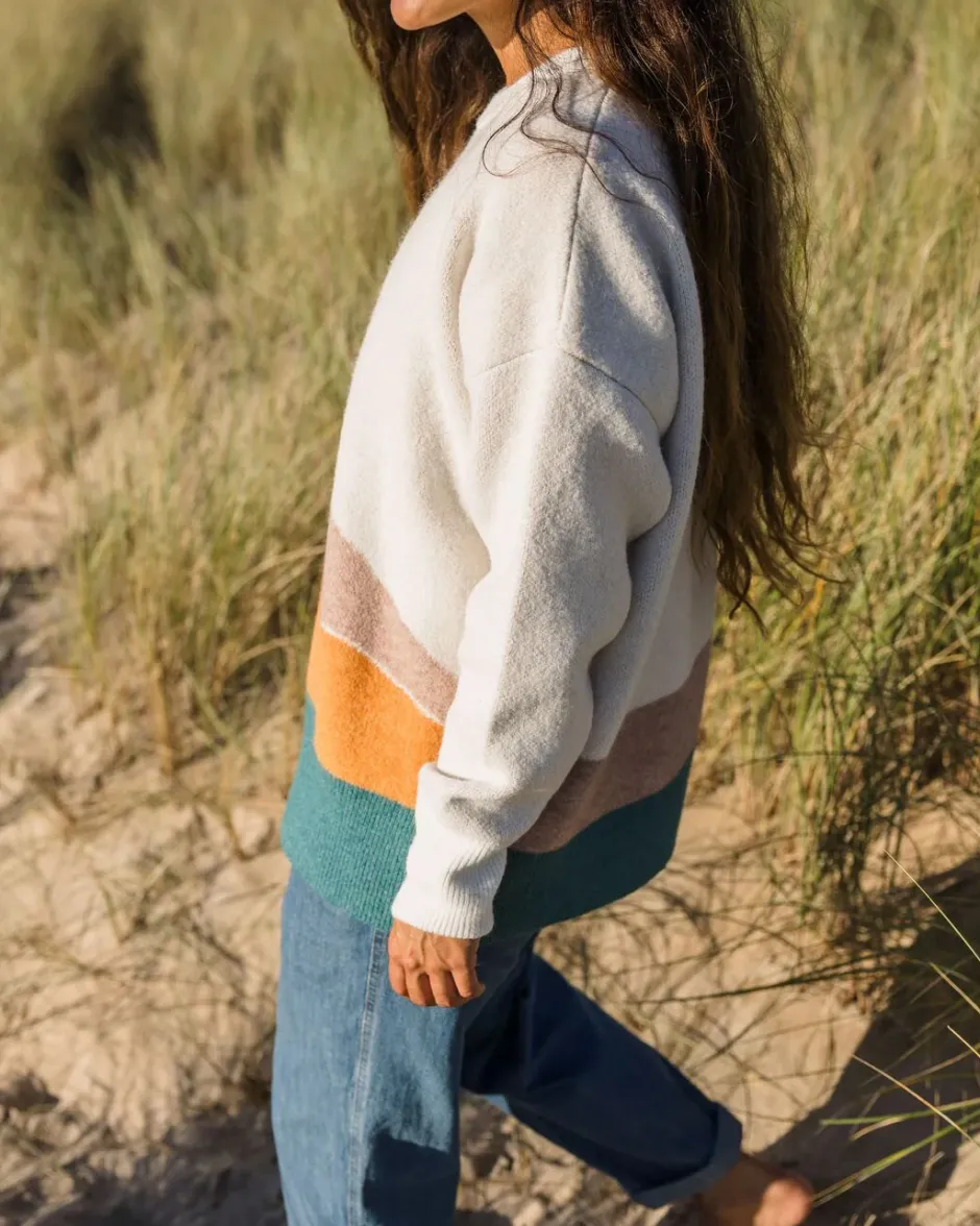 Knitwear|Women's Outlet>Passenger Vista Recycled Oversized Knitted Jumper Off White