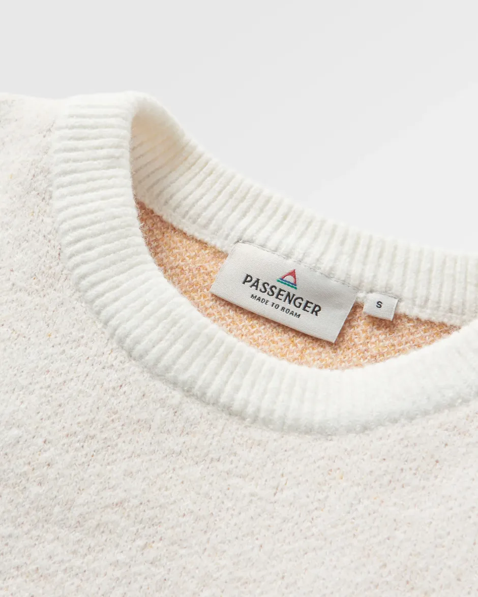 Knitwear|Women's Outlet>Passenger Vista Recycled Oversized Knitted Jumper Off White