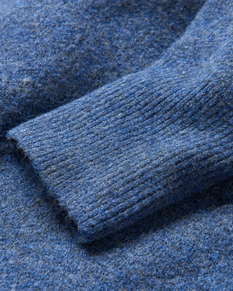 Knitwear|Winter Road Trip Essentials>Passenger Vista Recycled Oversized Knitted Jumper Dark Denim
