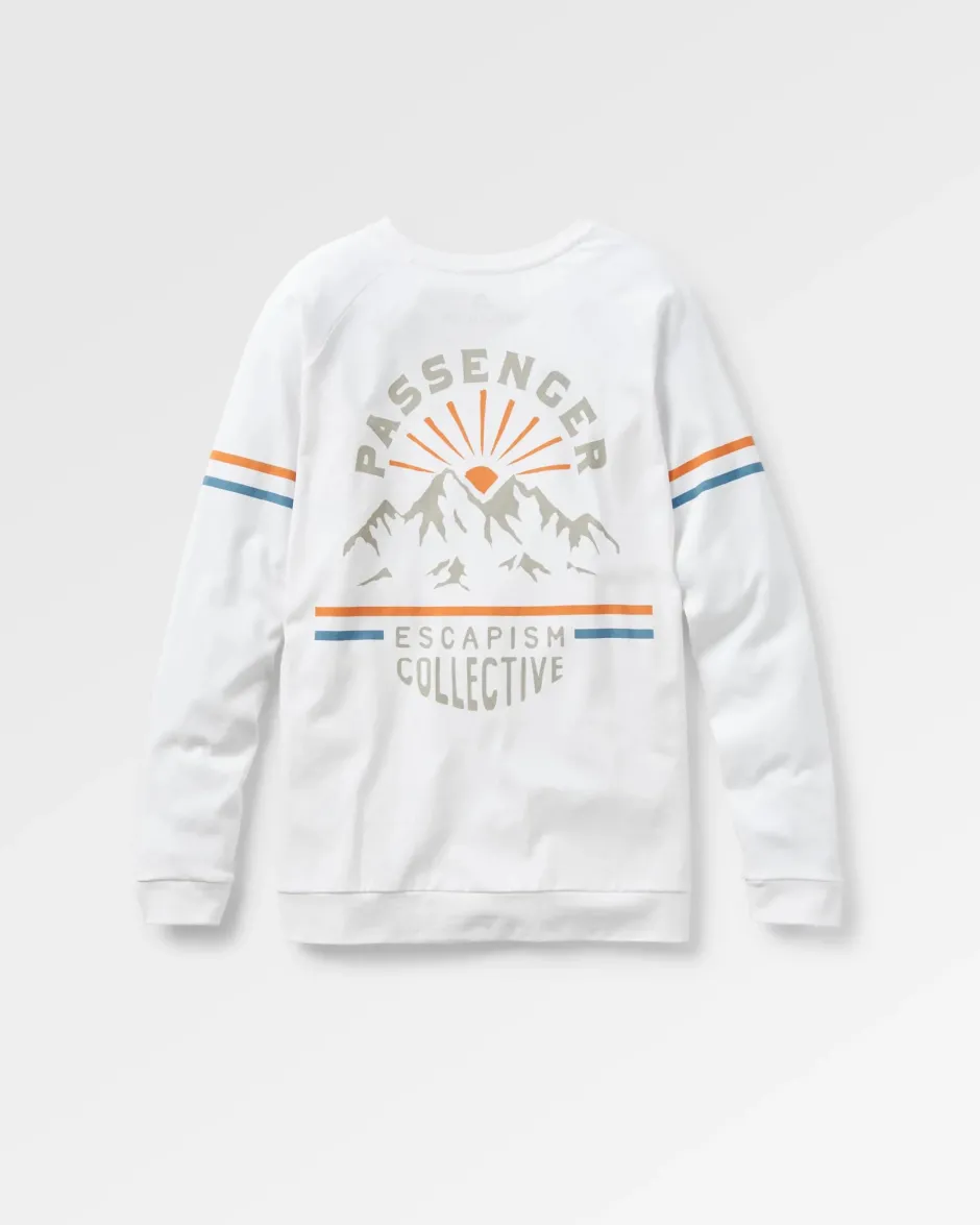 Tops & T-Shirts>Passenger Wander LS T-Shirt White