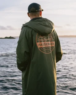 Outdoor Living|Outdoor Living>Floris van Bommel Waves Recycled Sherpa Lined Changing Robe Khaki