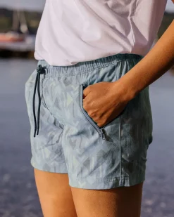Surf Accessories|Surf Accessories>Passenger Way Out Organic Cotton All Purpose Short Pistachio Ore Pattern