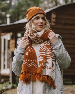 Women's Outlet|Women's>Passenger West Coast Recycled Acrylic Scarf Glazed Ginger