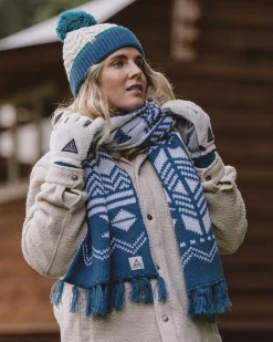 Women's Outlet|Women's>Passenger West Coast Recycled Acrylic Scarf Blue Steel