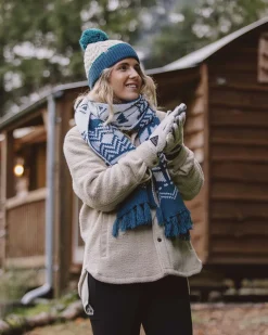 Women's Outlet|Women's>Passenger West Coast Recycled Acrylic Scarf Blue Steel
