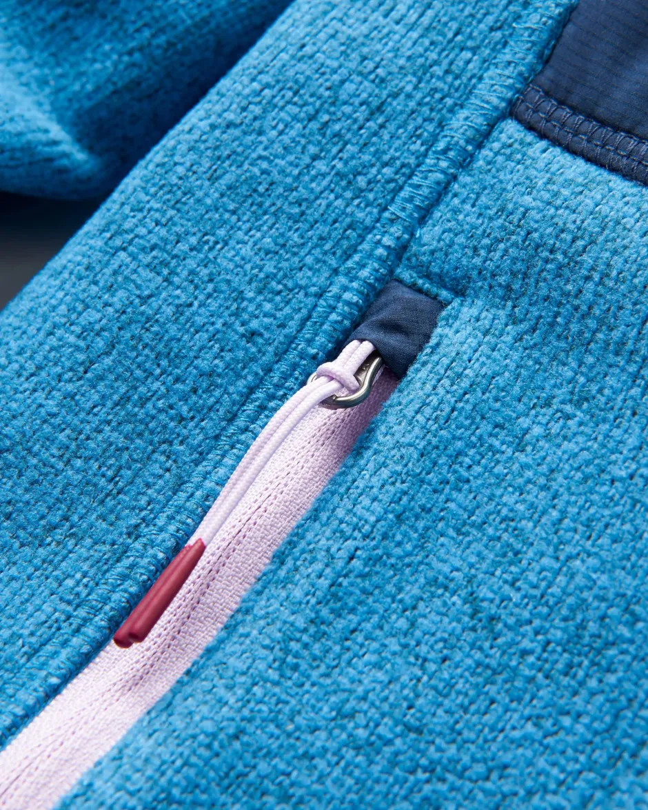 Fleece|Fleece>Passenger Wilder Recycled Polartec® Fleece Blue Steel Marl