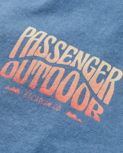 T-Shirts & Tank Tops|Men's Outlet>Passenger Yuca Recycled Cotton Vest Dark Denim