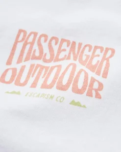T-Shirts & Tank Tops|Men's Outlet>Passenger Yuca Recycled Cotton Vest White
