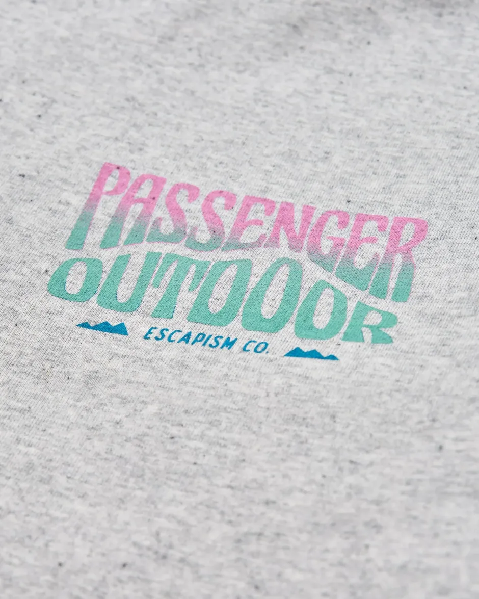 T-Shirts & Tank Tops|Men's Outlet>Passenger Yuca Recycled Relaxed Fit T-Shirt Grey Marl