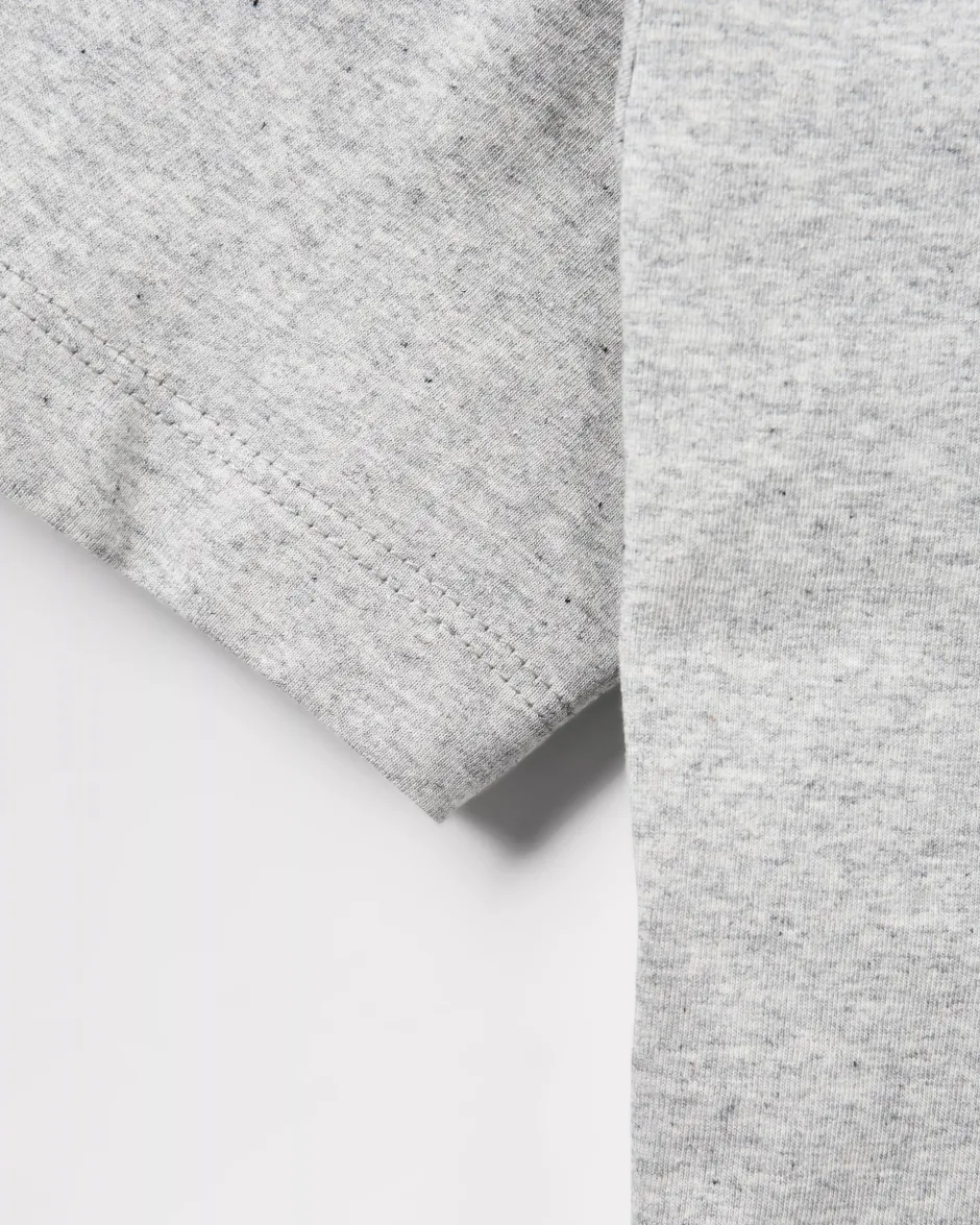 T-Shirts & Tank Tops|Men's Outlet>Passenger Yuca Recycled Relaxed Fit T-Shirt Grey Marl