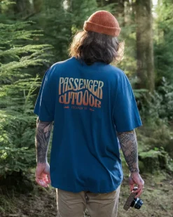 T-Shirts & Tank Tops>Passenger Yuca Recycled Relaxed Fit T-Shirt Dark Denim