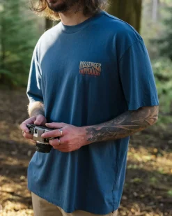 T-Shirts & Tank Tops>Passenger Yuca Recycled Relaxed Fit T-Shirt Dark Denim