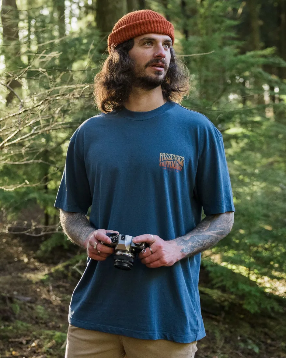 T-Shirts & Tank Tops>Passenger Yuca Recycled Relaxed Fit T-Shirt Dark Denim